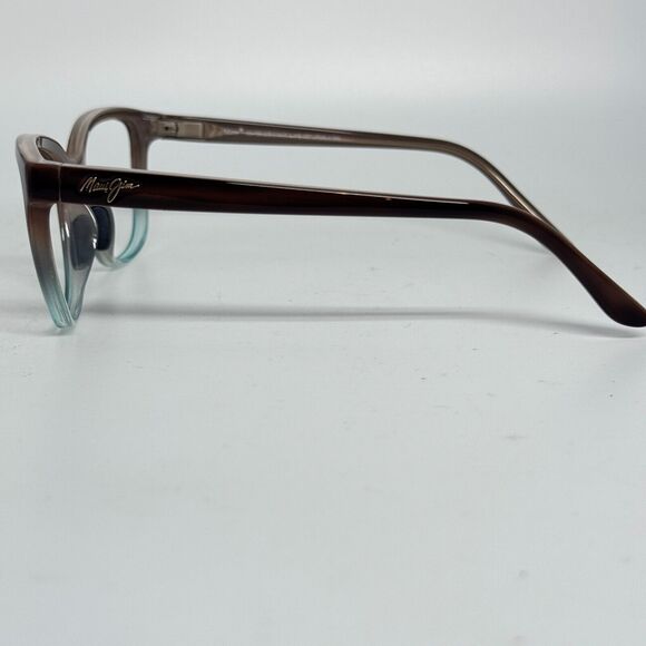 Maui Jim MJ 758-22B‎ Honi Sunglasses Frames Brown Two Tone Cat Eye 54[]18 H10712
